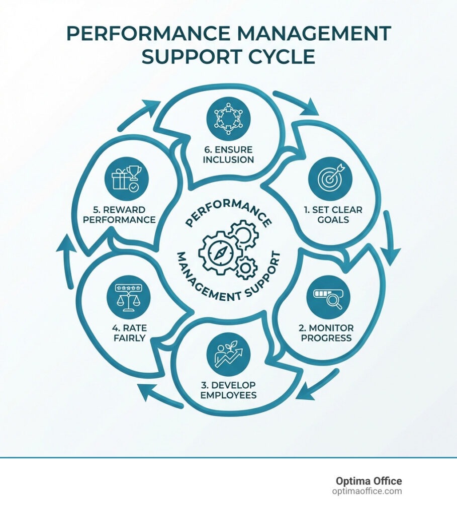 Performance Management Support: 4 Stages That Work