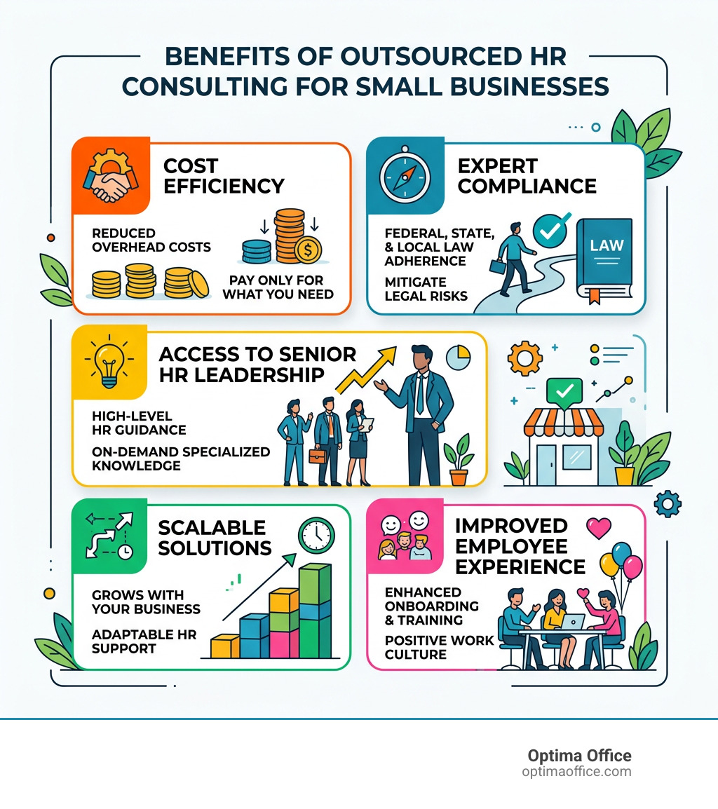 Benefits of outsourced HR consulting for small businesses infographic - outsourced hr consulting infographic Benefits of outsourced HR consulting for small businesses infographic - outsourced hr consulting infographic