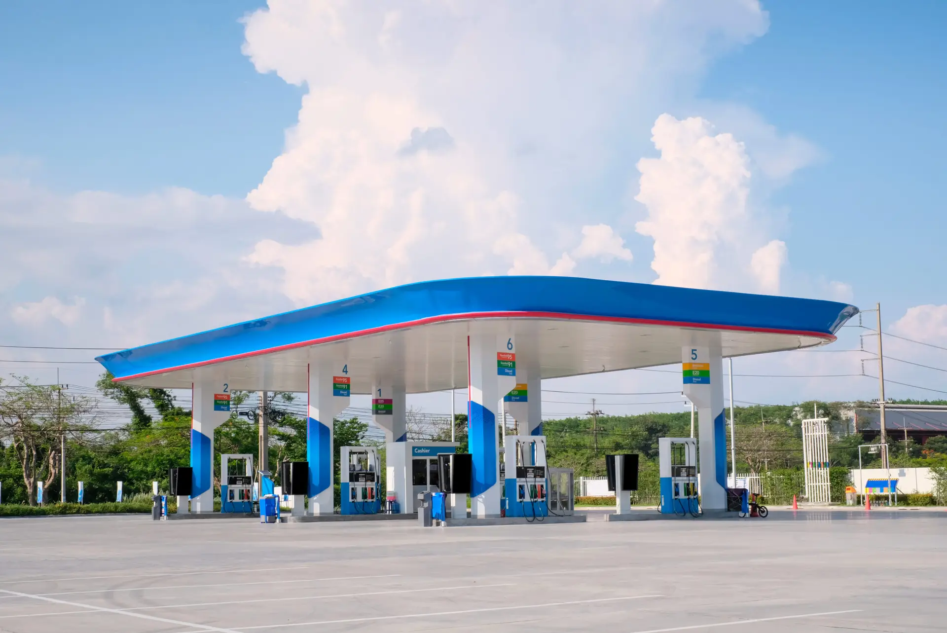 Gas station